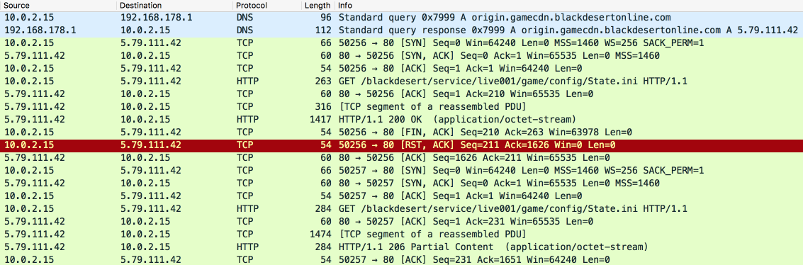 Wireshark BDO Launcher